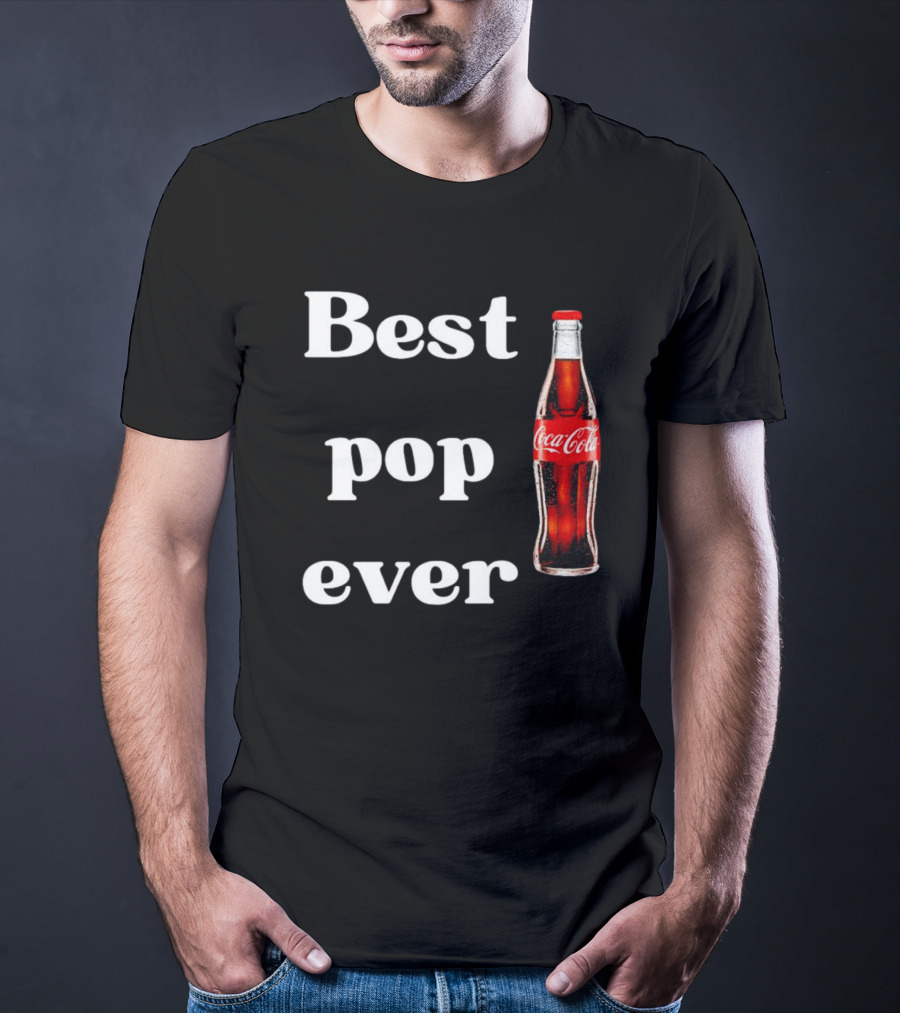Best Pop Ever Coca Cola Coke Bottle Iconic T-Shirt