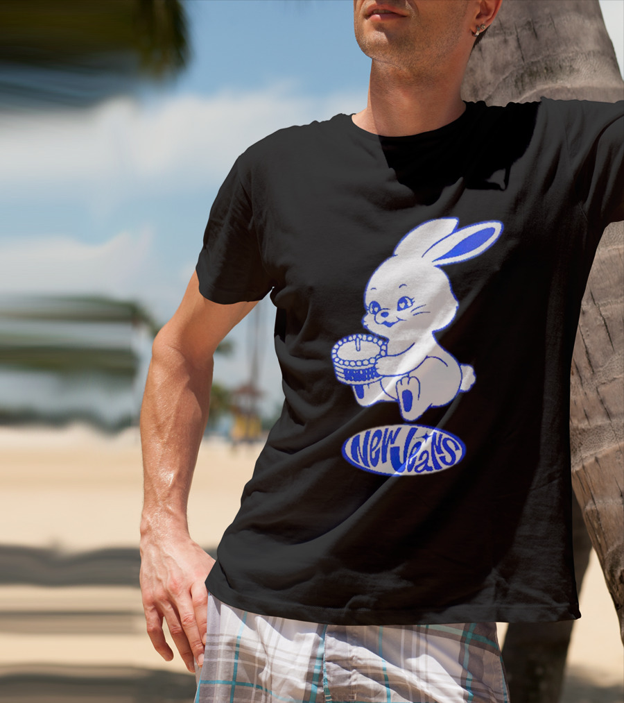 New Jeans Bunny Drummer T-Shirt