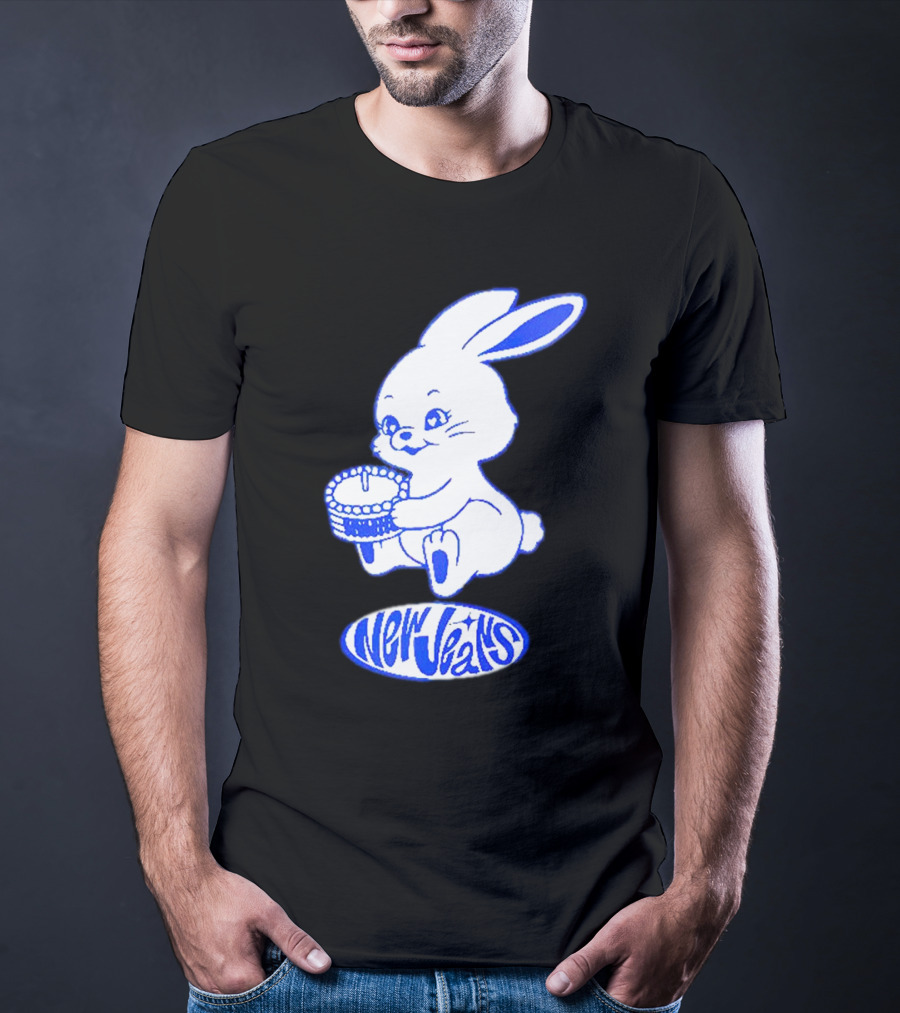 New Jeans Bunny Drummer T-Shirt