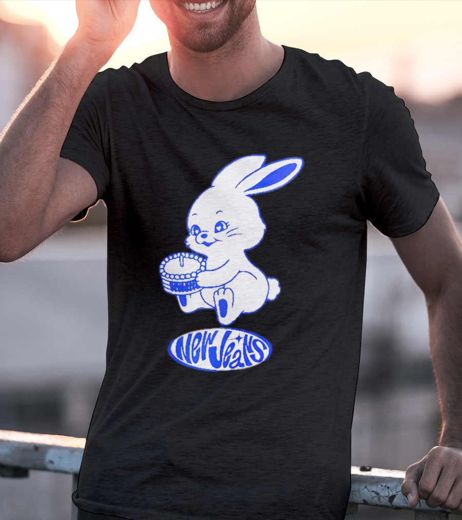 New Jeans Bunny Drummer T-Shirt