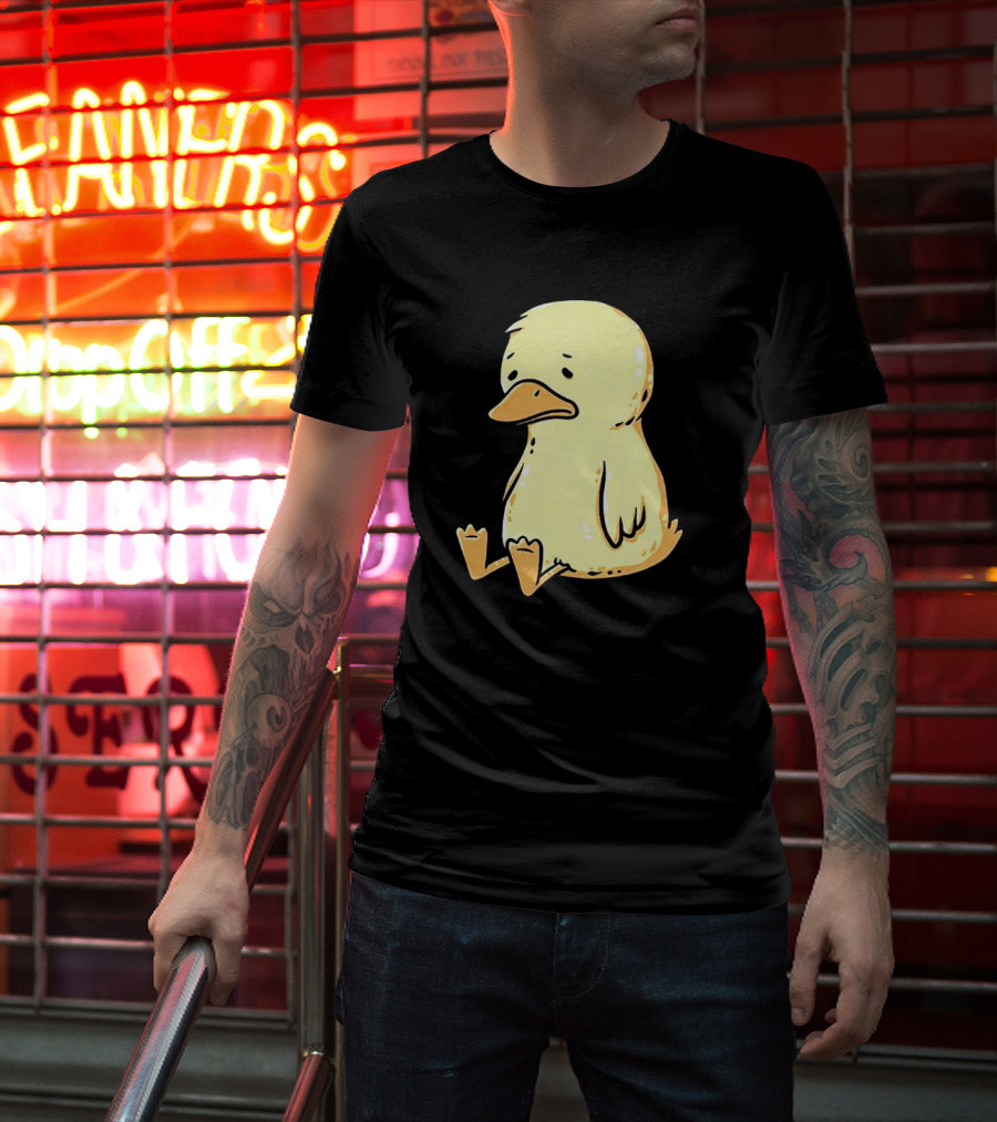 Sad As Duck Cute Sad Duckling T-Shirt