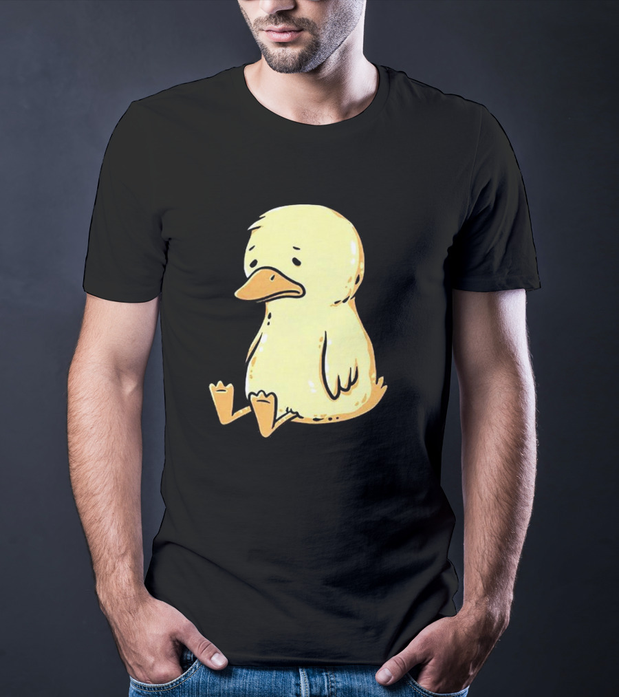Sad As Duck Cute Sad Duckling T-Shirt
