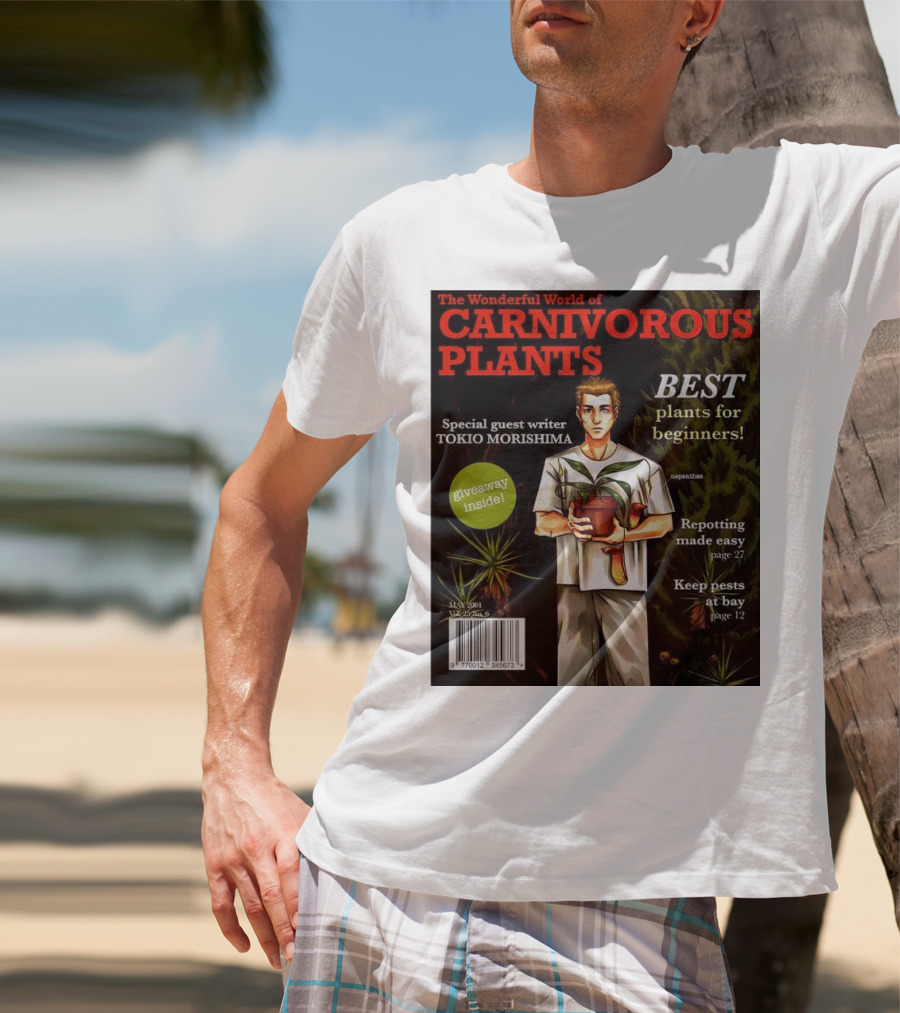 The Wonderful World Of Carnivorous Plants Best Plants For Beginners Special Guest Writer Tokio Morishima Giveaway Inside T-Shirt