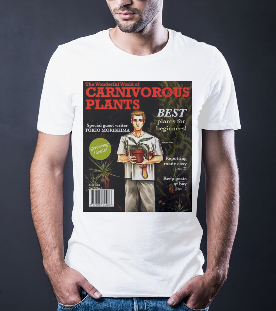 The Wonderful World Of Carnivorous Plants Best Plants For Beginners Special Guest Writer Tokio Morishima Giveaway Inside T-Shirt