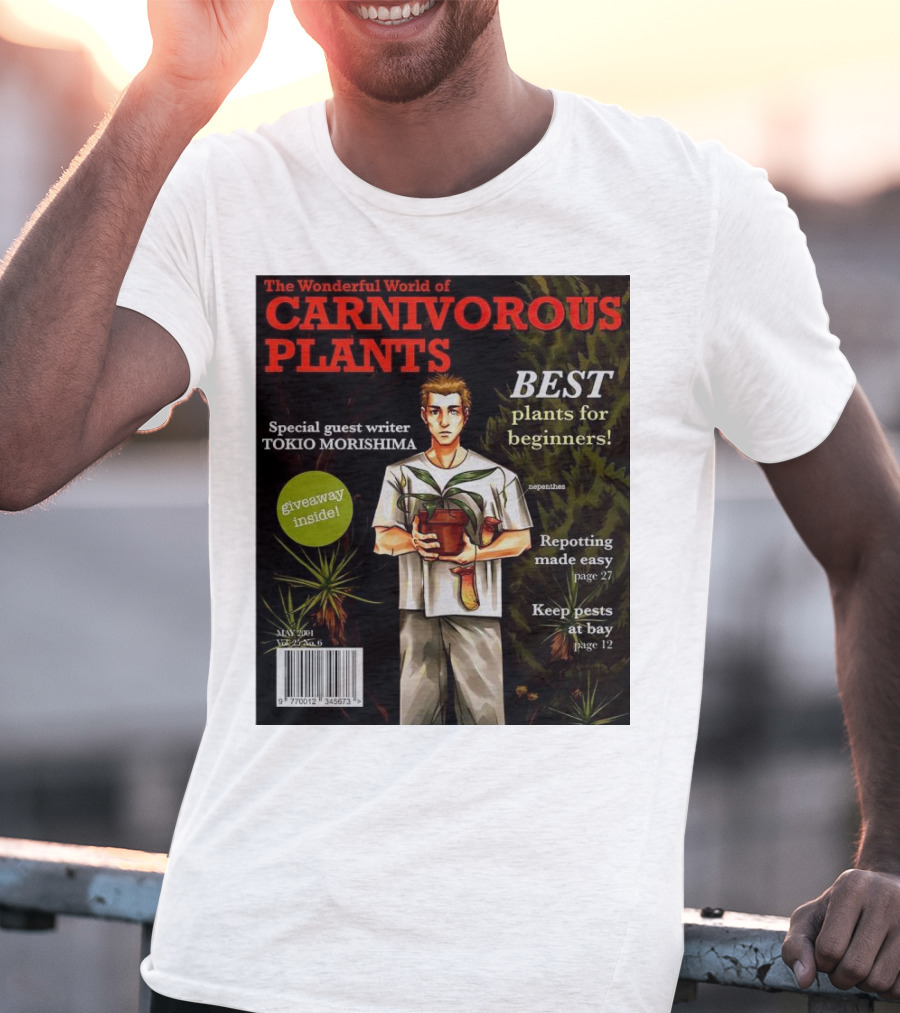 The Wonderful World Of Carnivorous Plants Best Plants For Beginners Special Guest Writer Tokio Morishima Giveaway Inside T-Shirt