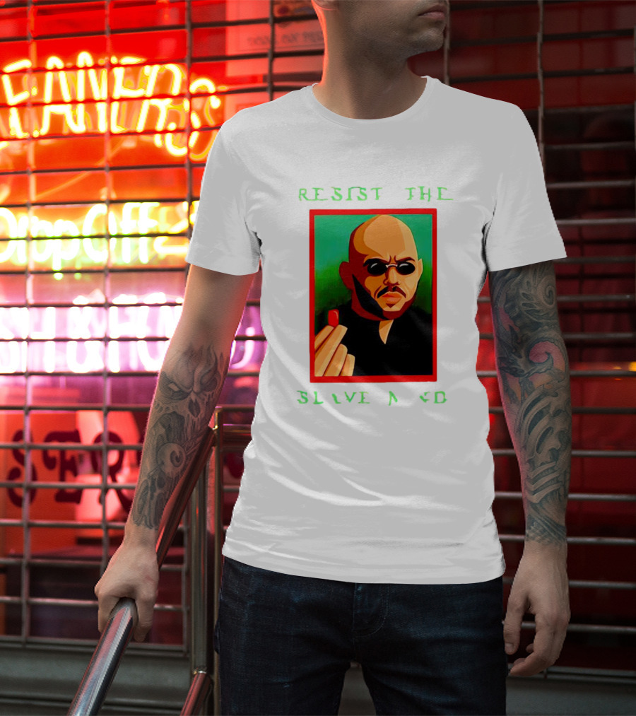 Resist The Slave Mind Andrew Tate Red Pill T-Shirt