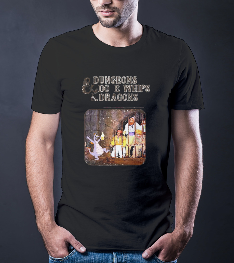 Dungeons And Dole Whips And Dragons Figment Fantasy Adventure T-Shirt