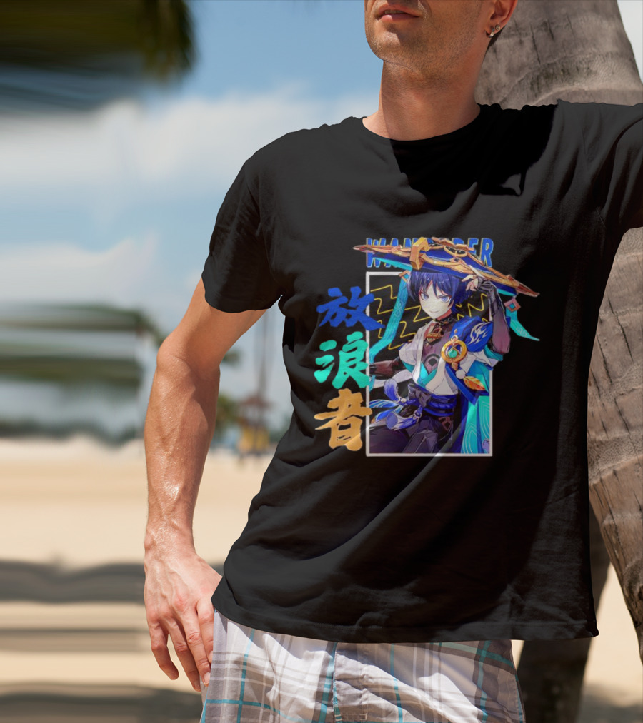Wanderer Scaramouche Genshin Impact T-Shirt