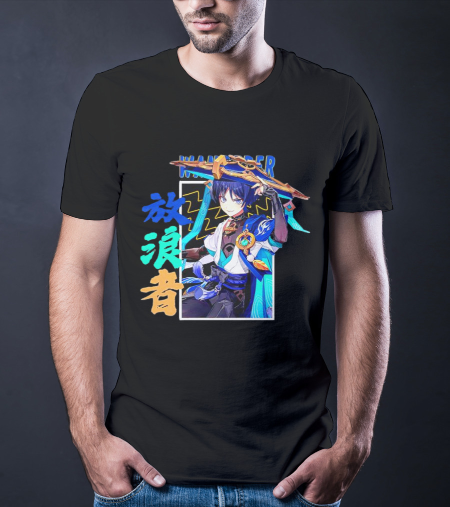 Wanderer Scaramouche Genshin Impact T-Shirt