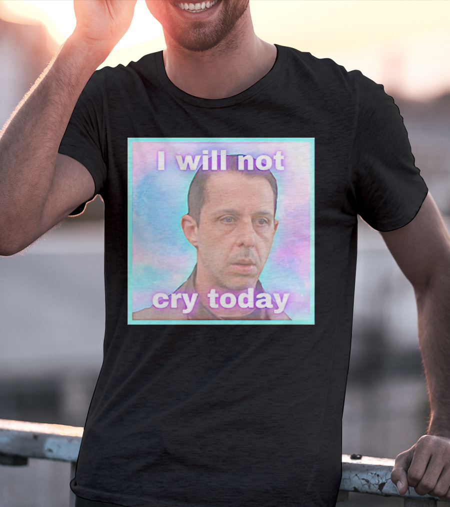 Kendall Roy I Will Not Cry Today Pastel Mood T-Shirt