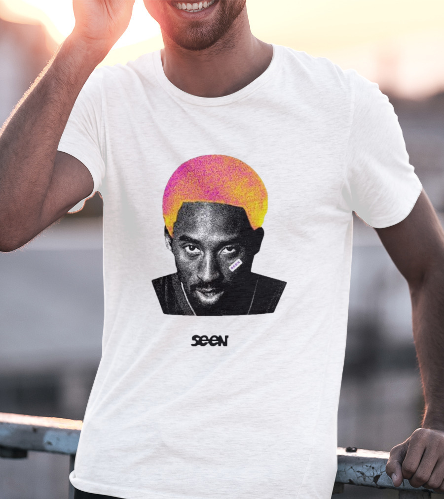 Kobe Bryant Neon Pop Art Seen T-Shirt