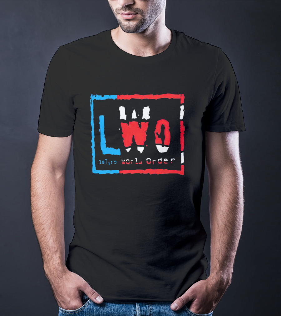 LWO Latino World Order Red White Blue Iconic T-Shirt