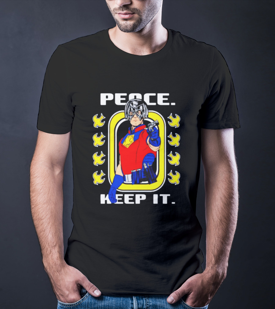 Peacemaker Peace Keep It John Cena Suicide Squad T-Shirt