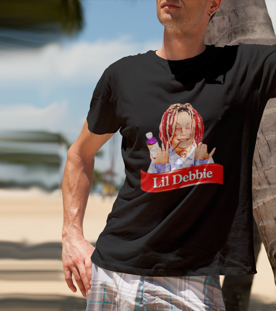Lil Debbie Double Cup Braids Smiling T-Shirt