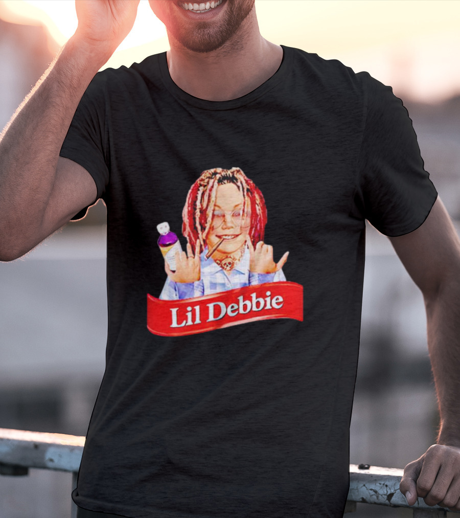 Lil Debbie Double Cup Braids Smiling T-Shirt