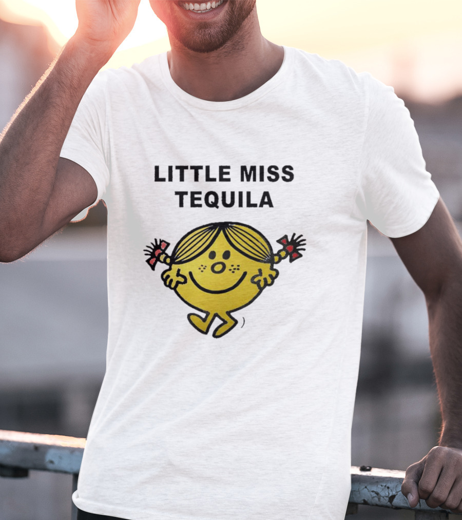 Little Miss Tequila Fun Character T-Shirt