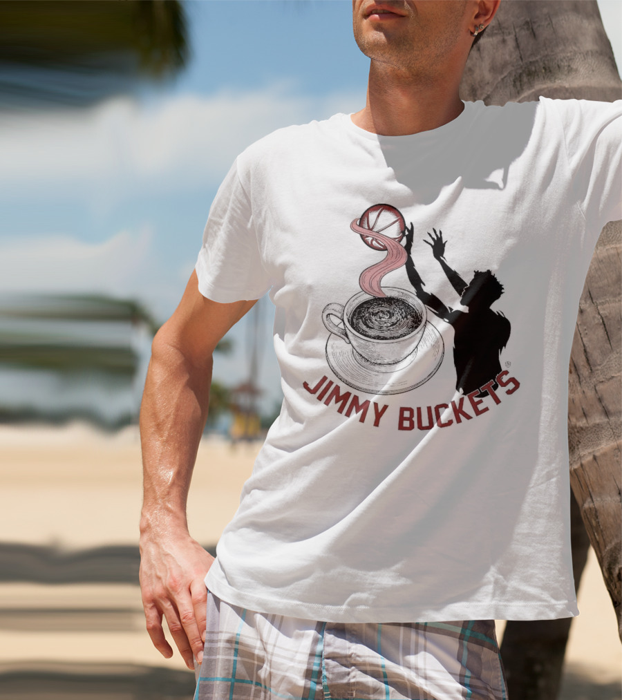Miami Heat Jimmy Buckets Coffee Basketball T-Shirt