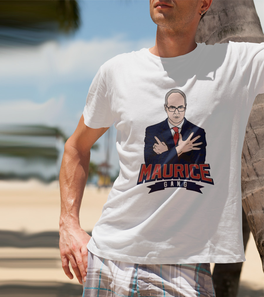 Maurice Gang Florida Hockey Coach Gesture T-Shirt