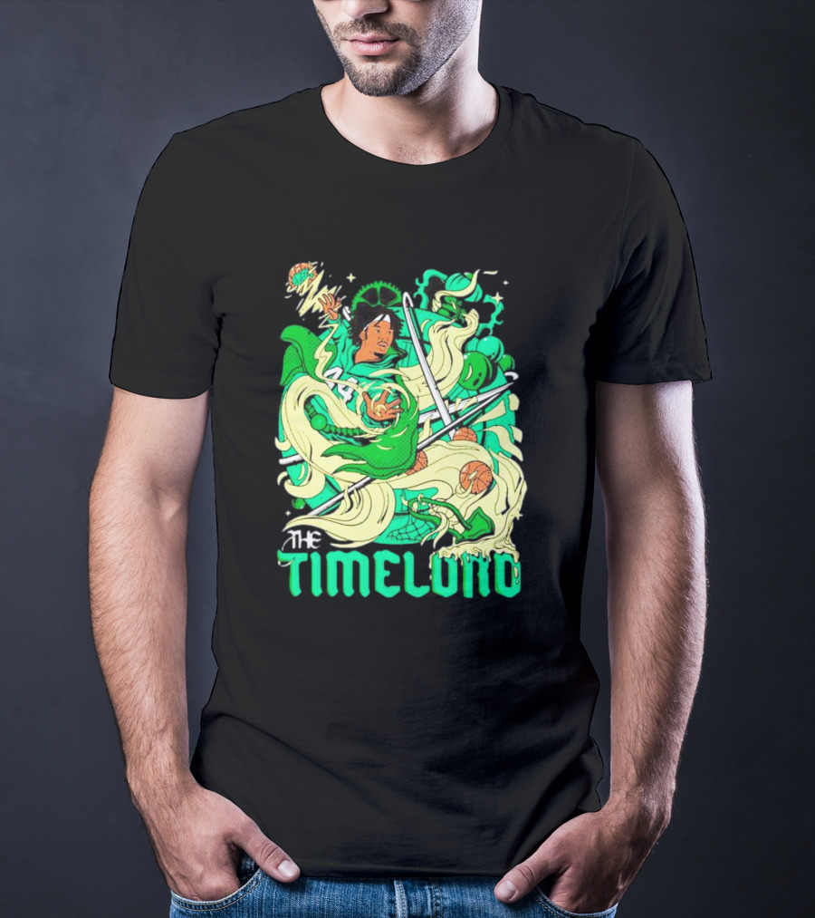 The Time Lord Robert Williams Boston Celtics Basketball T-Shirt