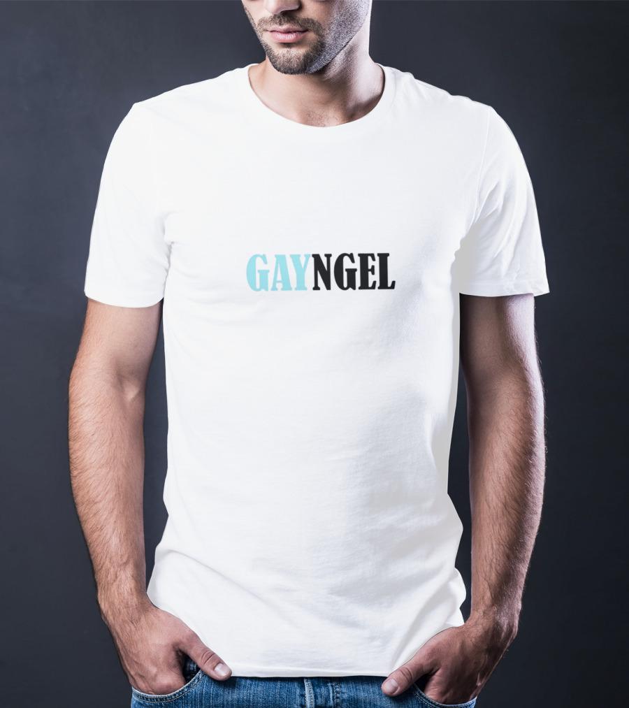 Soldier Boy Gayngel Angel Themed T-Shirt