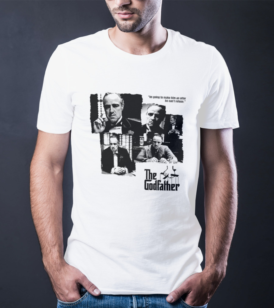 The Godfather I'm Going To Make Him An Offer He Can't Refuse Iconic Film T-Shirt