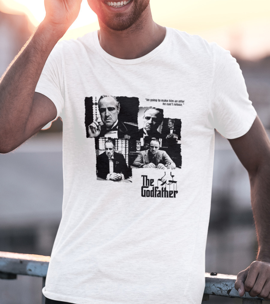 The Godfather I'm Going To Make Him An Offer He Can't Refuse Iconic Film T-Shirt