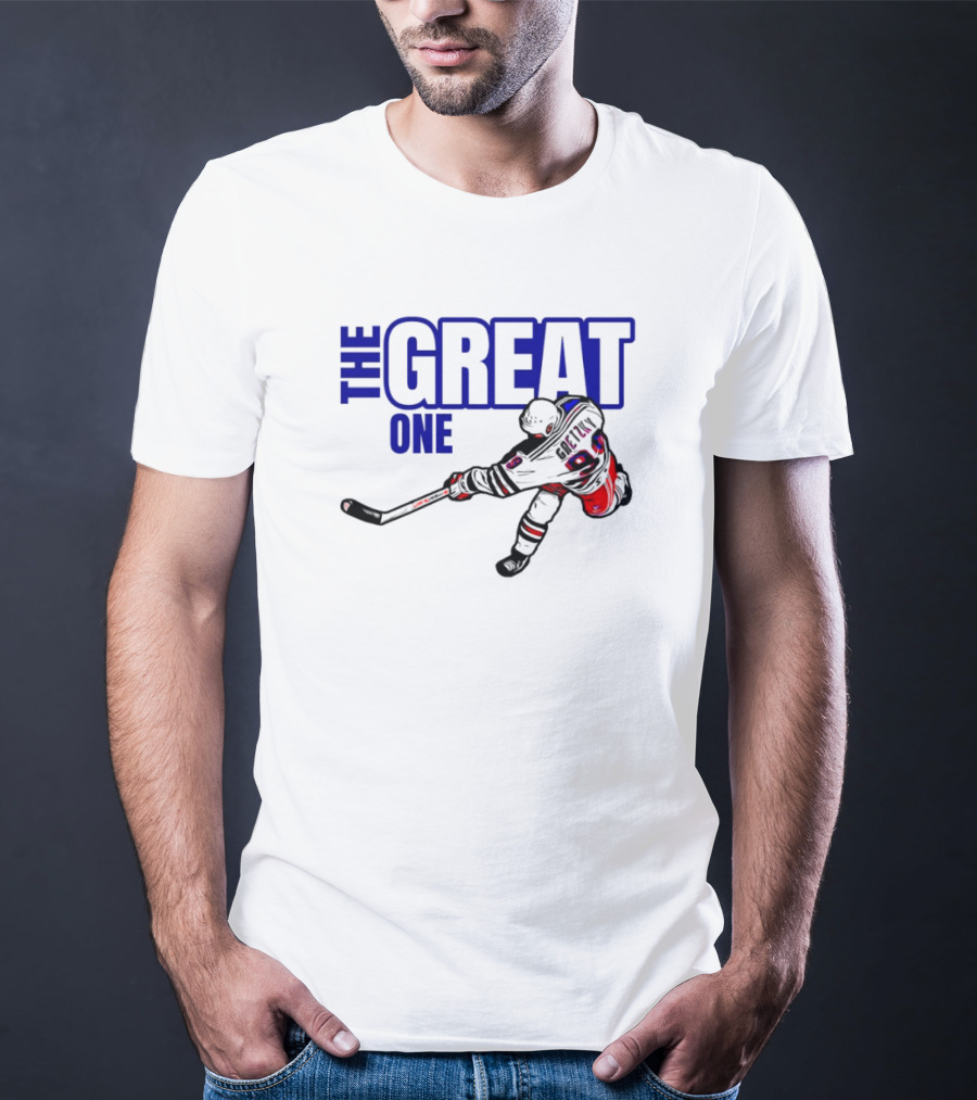 The Great One Rangers Gretzky Hockey Legend T-Shirt