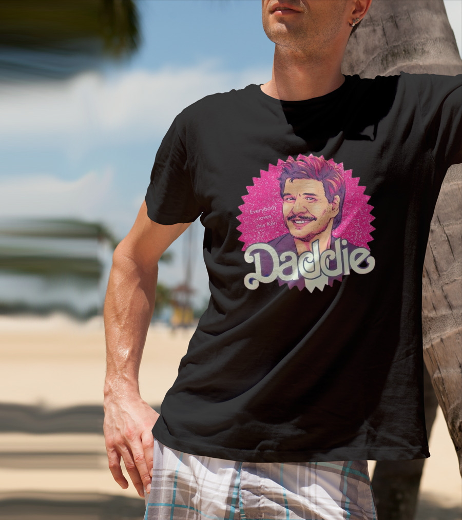 Daddie Everybody Loves This Ken Retro Photo T-Shirt