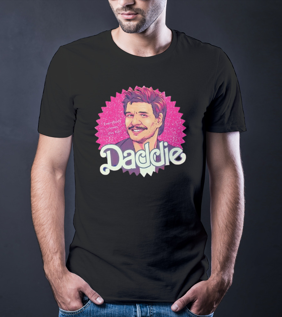 Daddie Everybody Loves This Ken Retro Photo T-Shirt