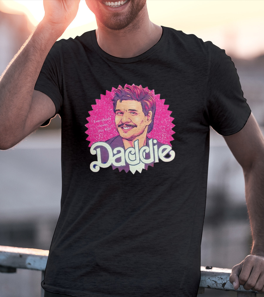 Daddie Everybody Loves This Ken Retro Photo T-Shirt