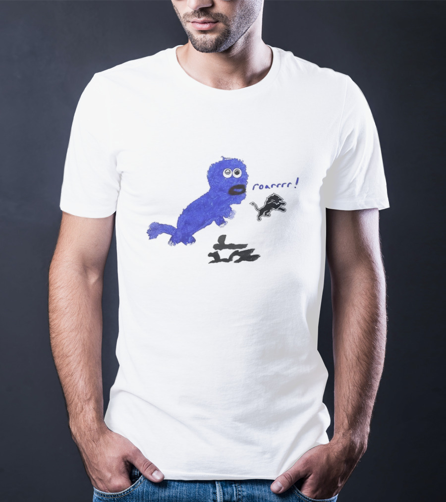 Sam Laporta Roarrrr Detroit Lions T-Shirt