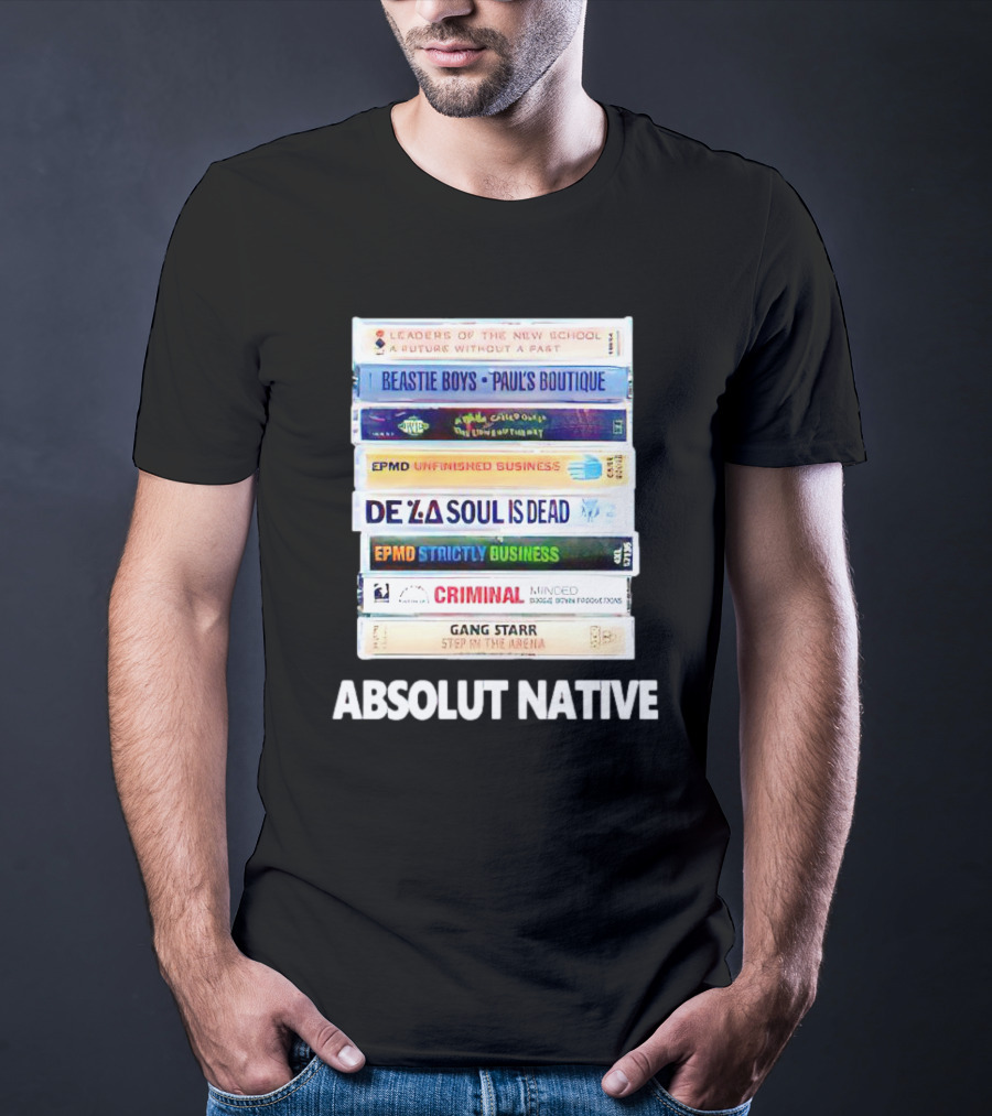 Leaders Of The New School Beastie Boys De La Soul Gang Starr Absolut Native T-Shirt