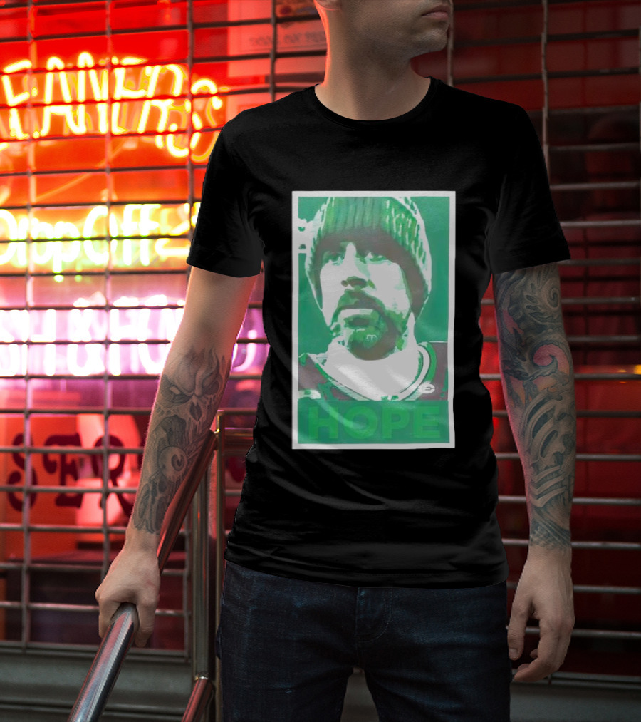 New York Jets Aaron Rodgers Hope Fan T-Shirt