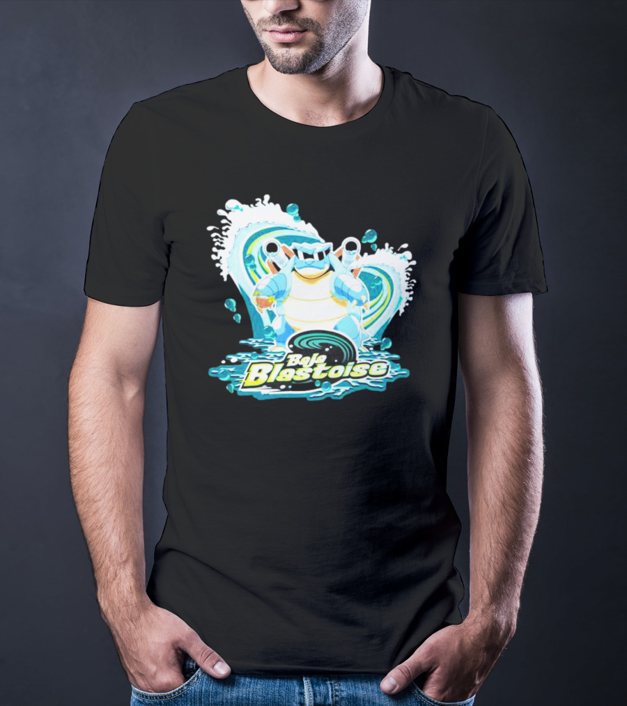 Baja Blastoise Splashing Surf Adventure T-Shirt