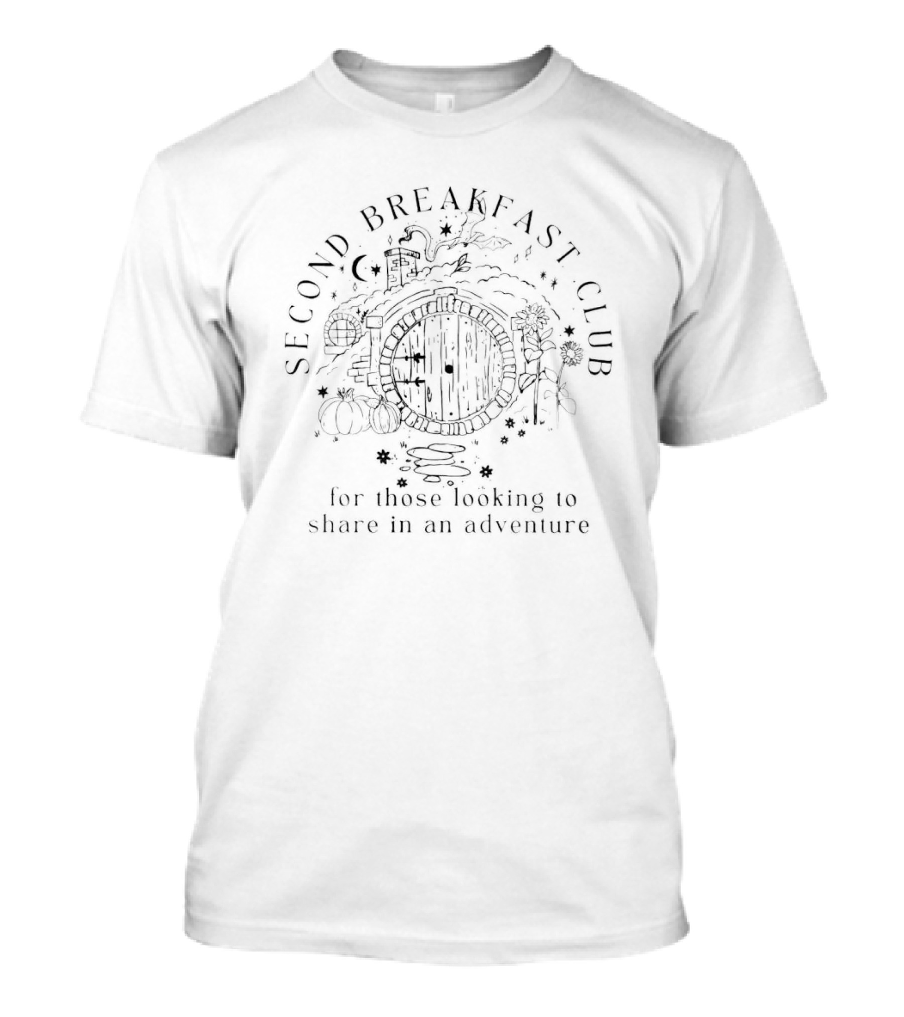 Second Breakfast Club For Those Looking To Share In An Adventure T-Shirt