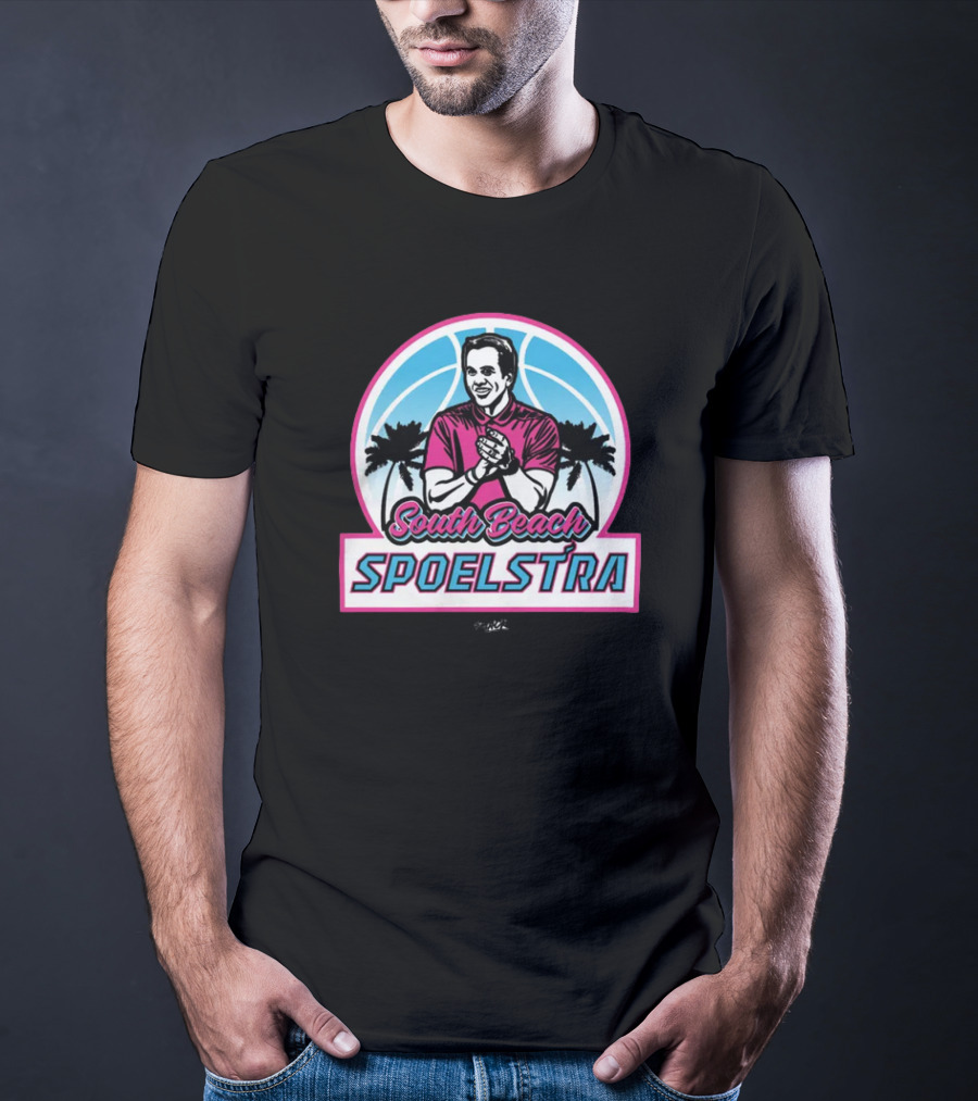 South Beach Spoelstra Miami Basketball Smack T-Shirt