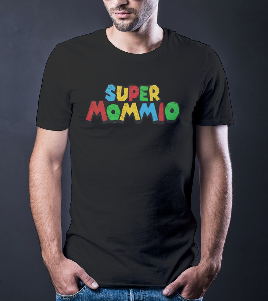 Super Mommio Colorful Gaming T-Shirt