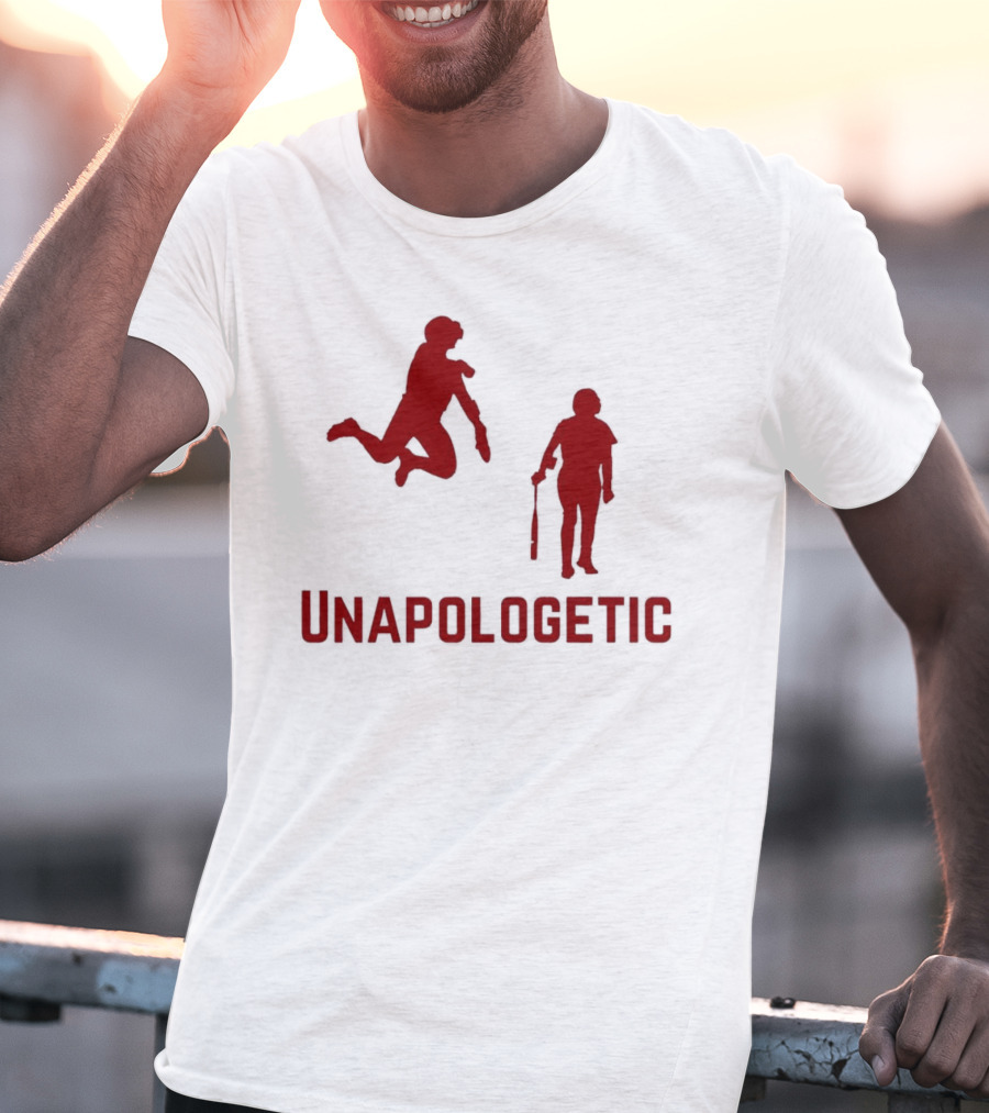 Unapologetic OU Softball Dynamic Figures Chet Lebby T-Shirt
