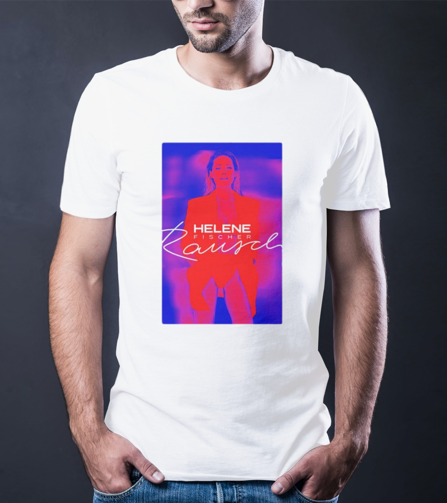 Helene Fischer Rausch Neon Style Bold Visuals T-Shirt