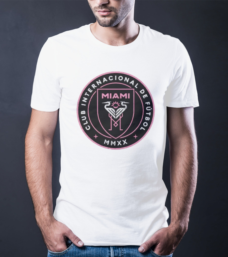 INTER MIAMI CF CLUB INTERNACIONAL DE FÚTBOL MIAMI MMXX VINTAGE PRIMARY T-Shirt