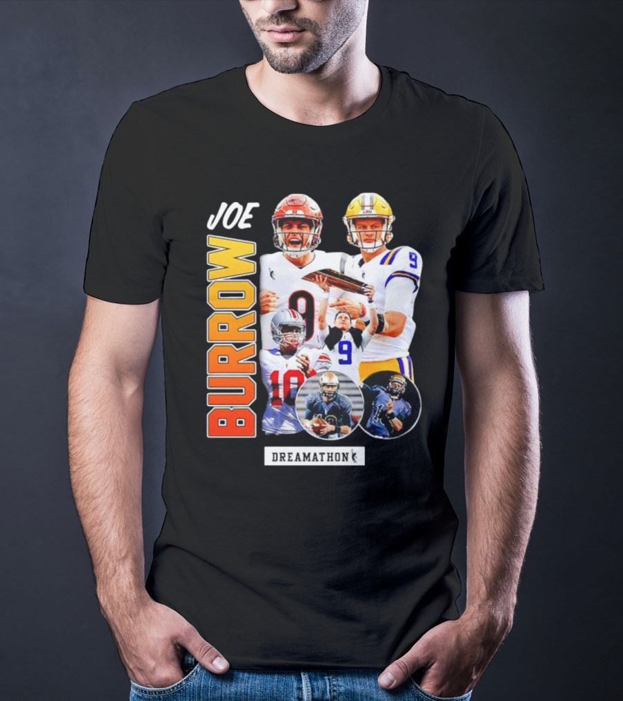 JOE BURROW DREAMATHON FOOTBALL LEGACY T-Shirt