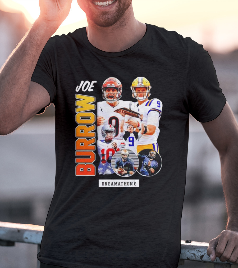 JOE BURROW DREAMATHON FOOTBALL LEGACY T-Shirt