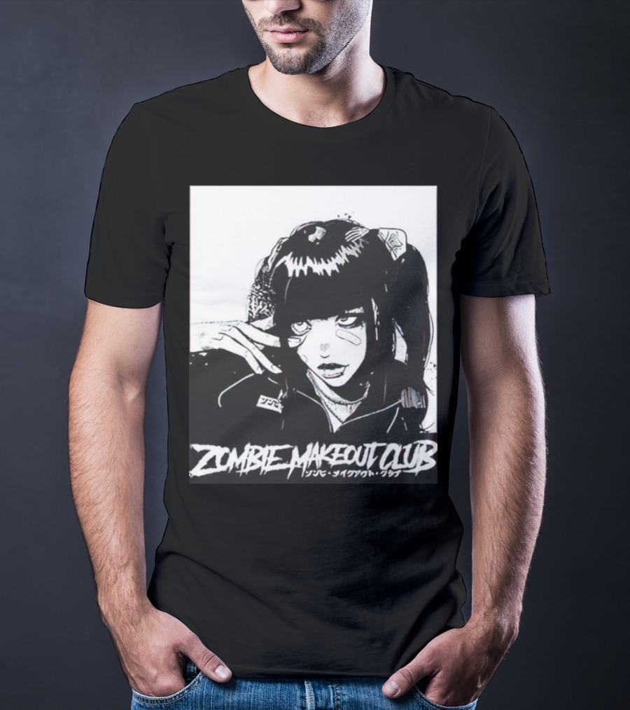 ZOMBIE MAKEOUT CLUB Japanese Style Manga T-Shirt