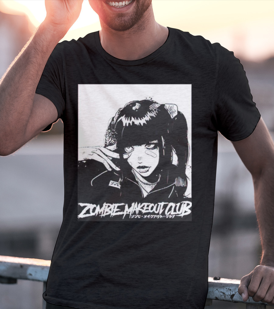 ZOMBIE MAKEOUT CLUB Japanese Style Manga T-Shirt
