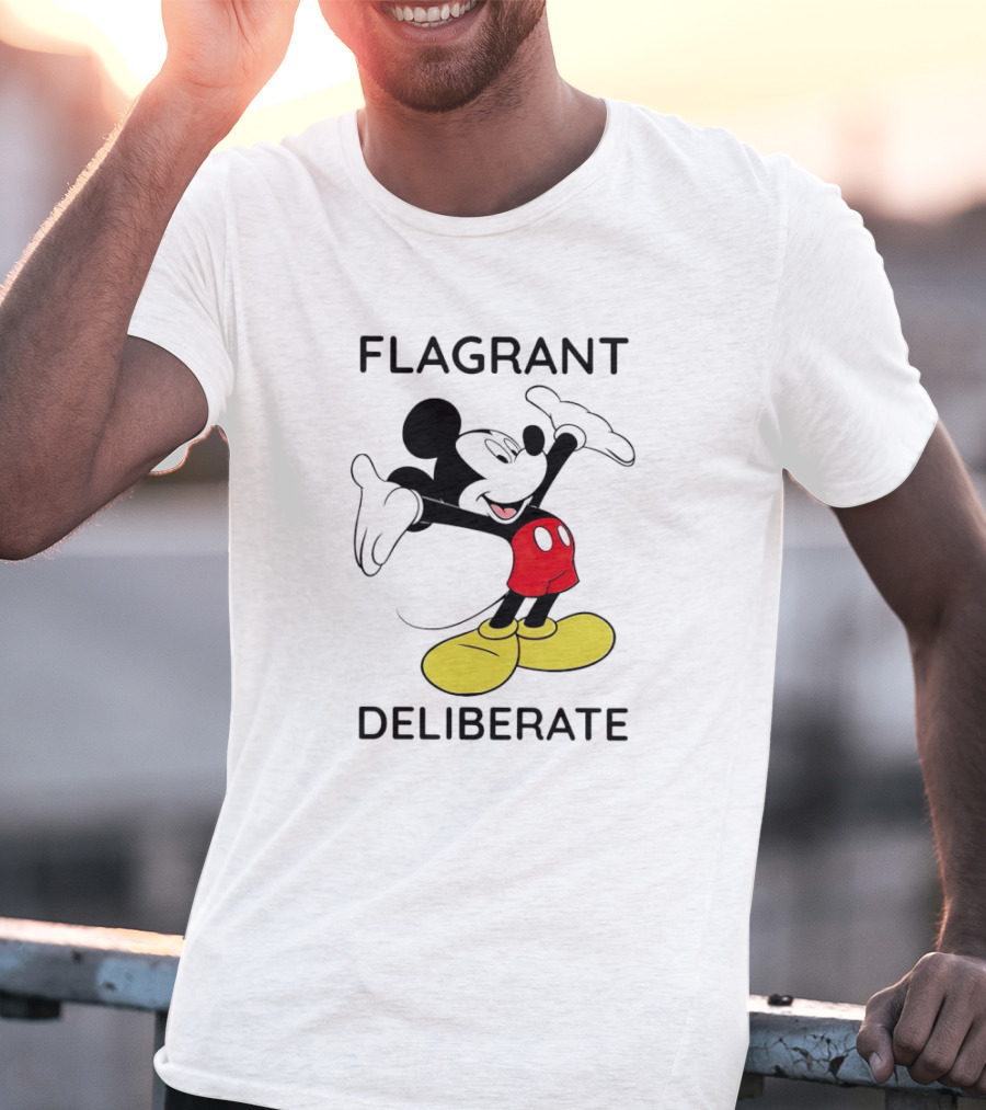 Flagrant Deliberate Mickey Mouse T-Shirt