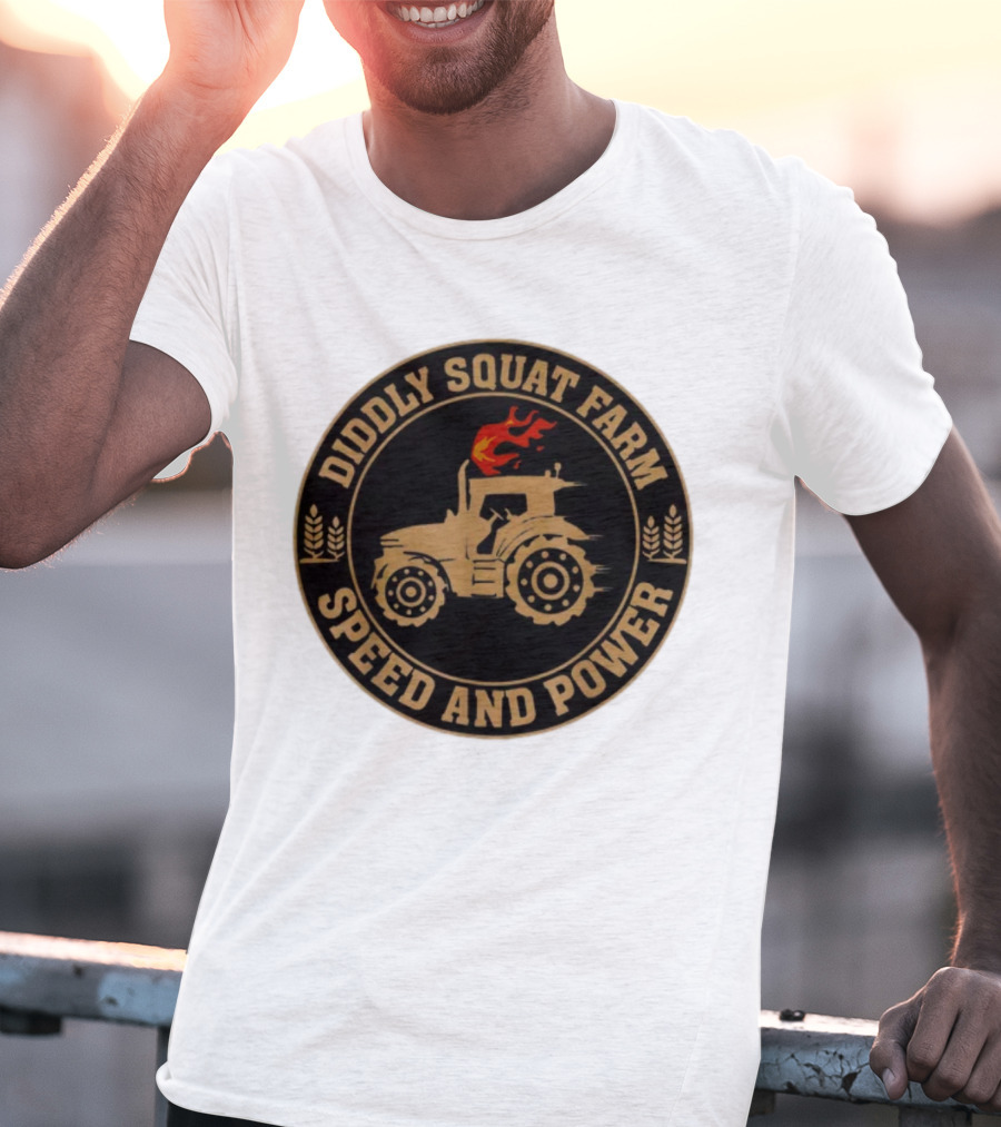 Diddly Squat Farm Tractor Speed And Power T-Shirt