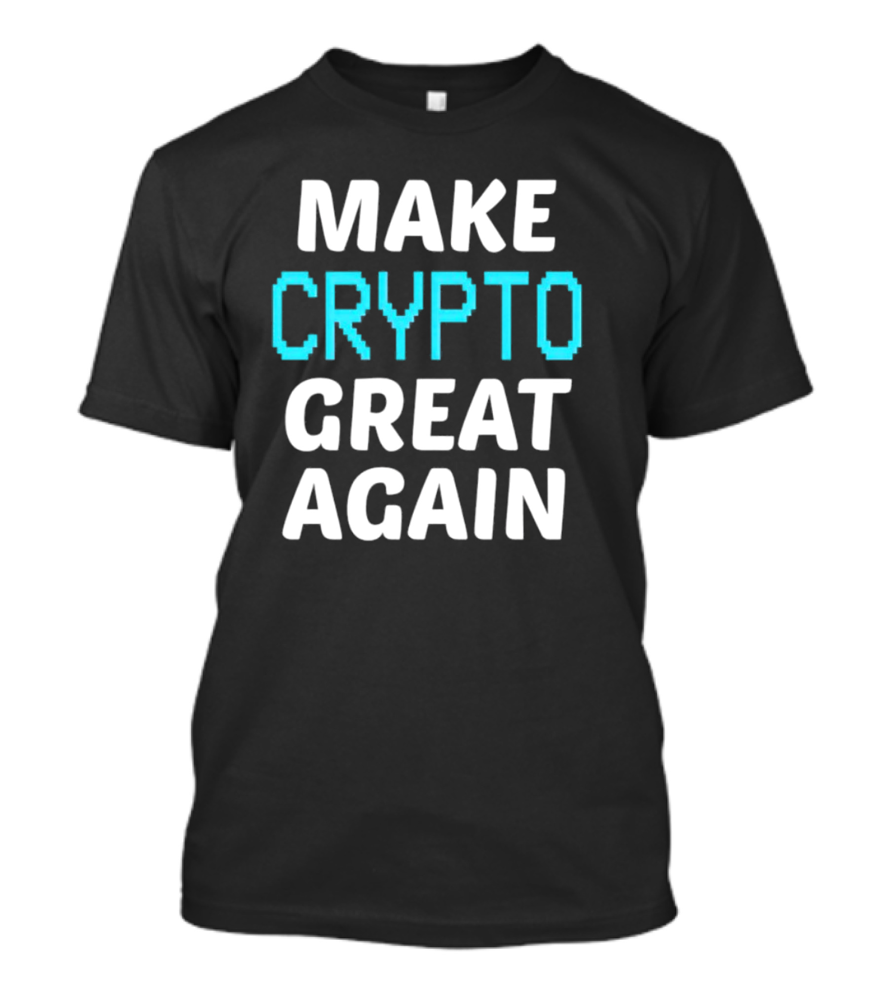 MAKE CRYPTO GREAT AGAIN Retro Pixel T-Shirt