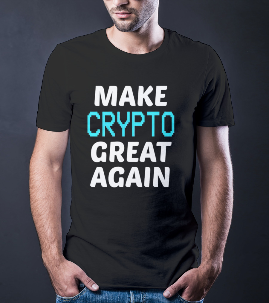 MAKE CRYPTO GREAT AGAIN Retro Pixel T-Shirt
