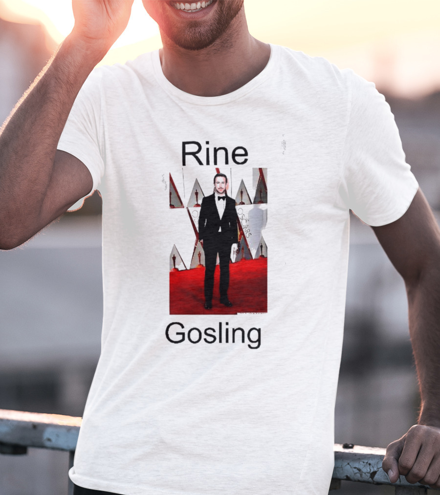 Rine Gosling Red Carpet Event T-Shirt