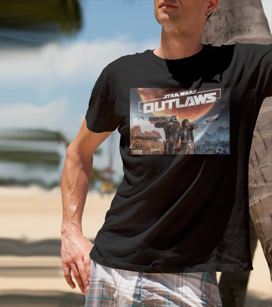 Star Wars Outlaws Adventure In A Galaxy Far Far Away T-Shirt